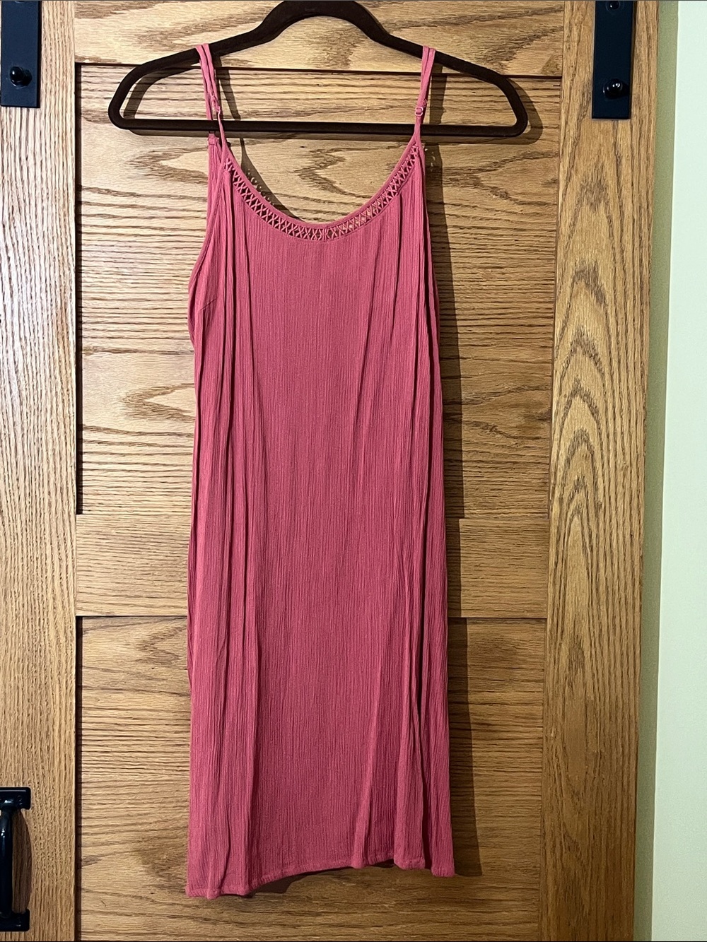 Mossimo Supply Co. Spaghetti-Strap Midi Dress in Dusty Rose